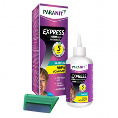 Paranit Express шампоан против въшки и гниди 200 ml + гребен