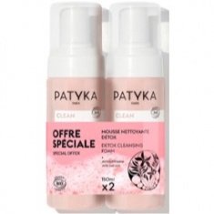 PATYKA Clean ДУО Почистваща детокс пяна 2х 150 ml