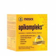 ПЧЕЛЕН ПРАШЕЦ + ПЧЕЛЕН МЕД – APIKOMPLEKS – Medex (250 гр)