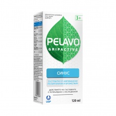 Pelavo ГрипАктив Синус за дихателната и имунна система х10 сашета