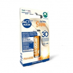 Pharmadoct Acty Mask Балсам за устни Слънце SPF30 Ванилия 5.7 ml