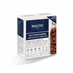 Phyto Phytophanere Хранителна добавка при косопад 2 броя х120 капсули