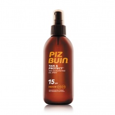 Piz Buin Tan & Protect Слънцезащитно олио за бронзов тен SPF15 х150 мл