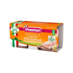 Plasmon 1238 Рибно меню лаврак с картофи 6+м 2 бр. х80 ml