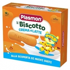 Plasmon 3344 Бишкоти за деца със сметана 12+м 240 g