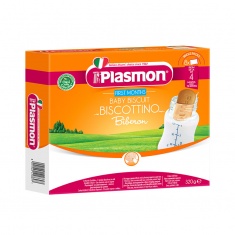 Plasmon 3395 Бишкоти Биберон 4+м 320 g