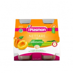 Plasmon 3776 Сок от кайсия 6+ м 4 бр. х125 ml