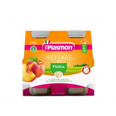 Plasmon 3777 Сок от праскова 6+м 4 бр. х125 ml