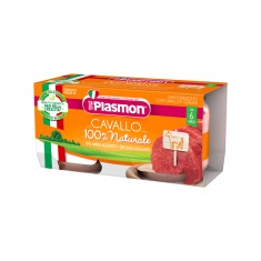 Plasmon 9051 Пюре конско месо 6+м 2 бр. х80 ml