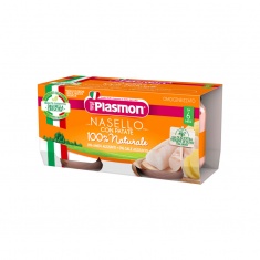Plasmon 9092 Рибно меню хек с картофи 6+м 2 бр. х80 ml