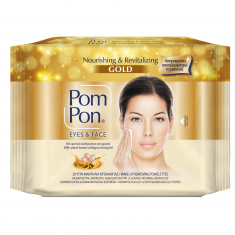 PomPon Gold Влажни кърпи за дегирмиране х20 броя