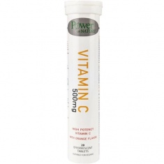 Power of Nature Витамин C 500 mg х20 ефервесц. таблетки
