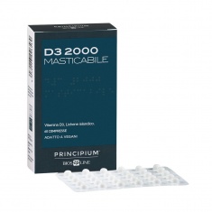 Principium Витамин D3 2000 дъвчащи таблетки, 60 таблетки