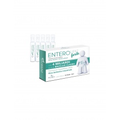 Пробиотик EnteroLife® Форте, 4 млрд. пробиотици, 10 флакона x 5 ml