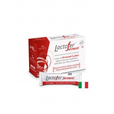 Пробиотик Lactofer Fermenti – При подут корем, чревен дискомфорт и за имунна защита, 5 млрд. CFU, 12 сашета