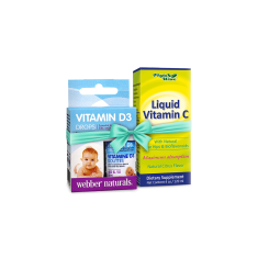 Промо пакет – силен имунитет (за възрастни и деца) / Витамин D3 (капки) и витамин С (сироп)