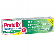 Protefix Фиксиращ крем за зъбни протези с Алое Вера 40 g