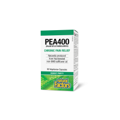 Против болка и възпаление - ПЕА (палмитоелетаноламид),400 mg x 90 V капсули Natural Factors