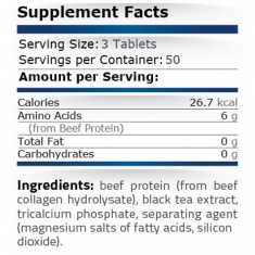 Pure Nutrition - Beef Amino - 2000 Мг - 150 Таблетки