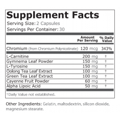 Pure Nutrition - Herbal Burn - 60 Капсули
