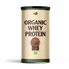 Pure Nutrition - Organic Whey Protein With Cocoa - 500 G