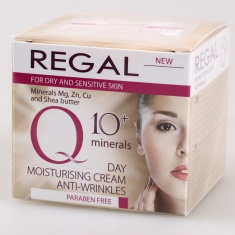 Регал Q10+Minerals Дневен крем против бръчки 50 ml