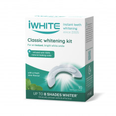 iWhite Instant Комплект за незабавно избелване на зъбите гел-шини х10 броя