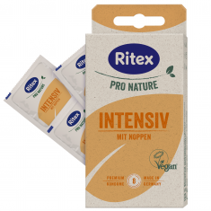 Ritex Pro nature интензив презервативи с точки x8 бр
