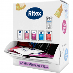 Ritex Retro Condom Премиум презервативи микс х40 бр