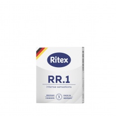 Ritex RR.1, Премиум презервативи, класически, за интензивно усещане, х3 бр.