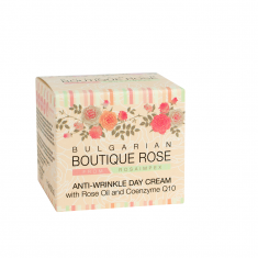 Роза Импекс дневен крем с Q10 и розово масло 45 ml