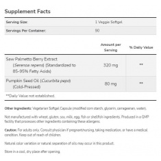 Saw Palmetto Extract | with Pumpkin Seed Oil