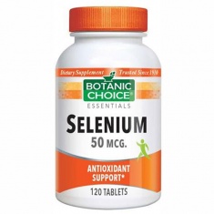 Selenium 50 mcg.