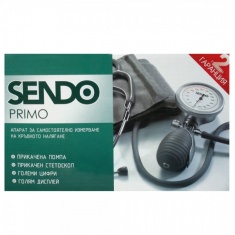 Сендо Примо Механичен Апарат за самостоятелно измерване на кръвно налягане с прикачен стетоскоп