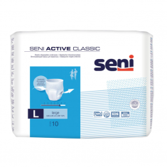 Seni Active Normal Абсорбиращи гащи за възрастни, размер L х10 броя