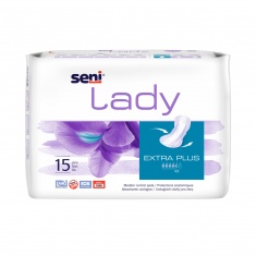 Seni Lady Extra Plus Урологични подложки за жени х15 броя