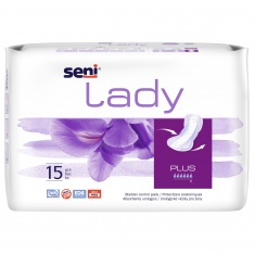 Seni Lady Plus Урологични подложки за жени х15 броя