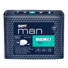 Seni Man Extra Level 3 Урологични подложки за мъже х15 броя
