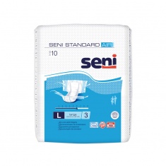 Seni Standard Air Универсални пелени за възрастни, размер L х10 броя