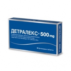Detralex при разширени вени и хемороиди 500мг х30 таблетки - Servier