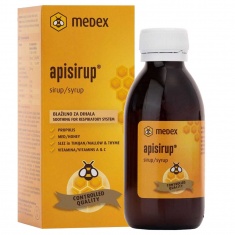 СИРОП за КАШЛИЦА с Мед – APISIRUP – Medex (140 мл)