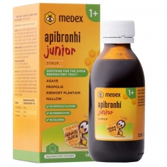 Сироп за КАШЛИЦА за ДЕЦА – APIBRONHI – Medex (140 мл)