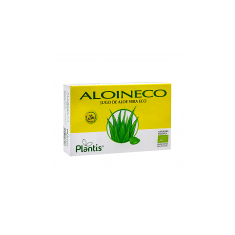 Сок от алое вера органик (без алоин) - Aloin Eco Zumo de Aloe Vera Eco /Sin Aloina/ Plantis®, 20 ампули