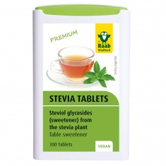 СТЕВИЯ / STEVIA – Raab Vitalfood (300 табл)