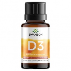 Swanson Витамин D3 на Kапки