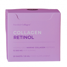 Swedish Collagen Рибен Колаген 12.500 mg с ретинол, хиалуронова кисилина, биотин и МСМ 25 ml х20 броя