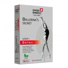 Swiss Energy Ballerina's secret Стъпка 1 -Detox х14 капсули