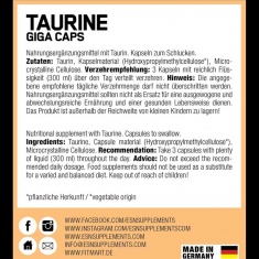 ТАУРИН / TAURINE - ESN (90 капс)