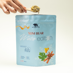 The green bear Детокс чай Slim Bear Winter Edition х50 дози