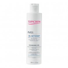Topicrem PV/DS Почистващ гел за коса и тяло при микозни и гъбични инфекции 200 ml